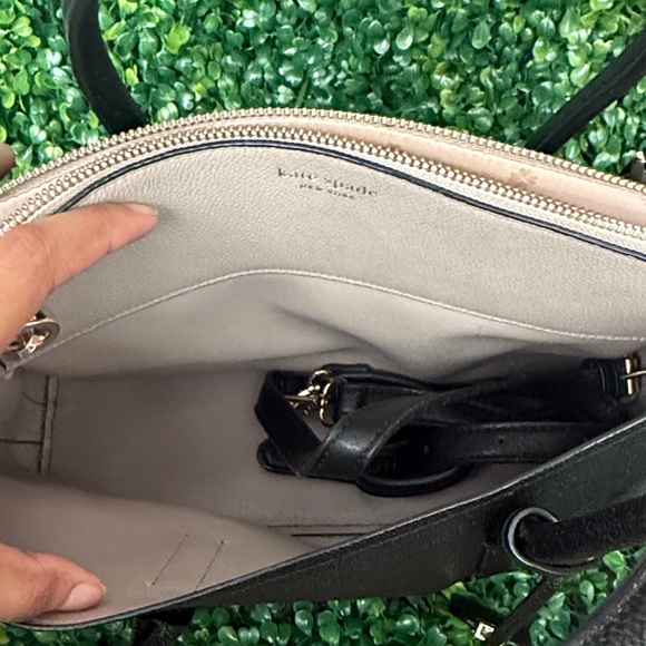 Kate Spade Black Leather Satchel - Picture 4 of 8